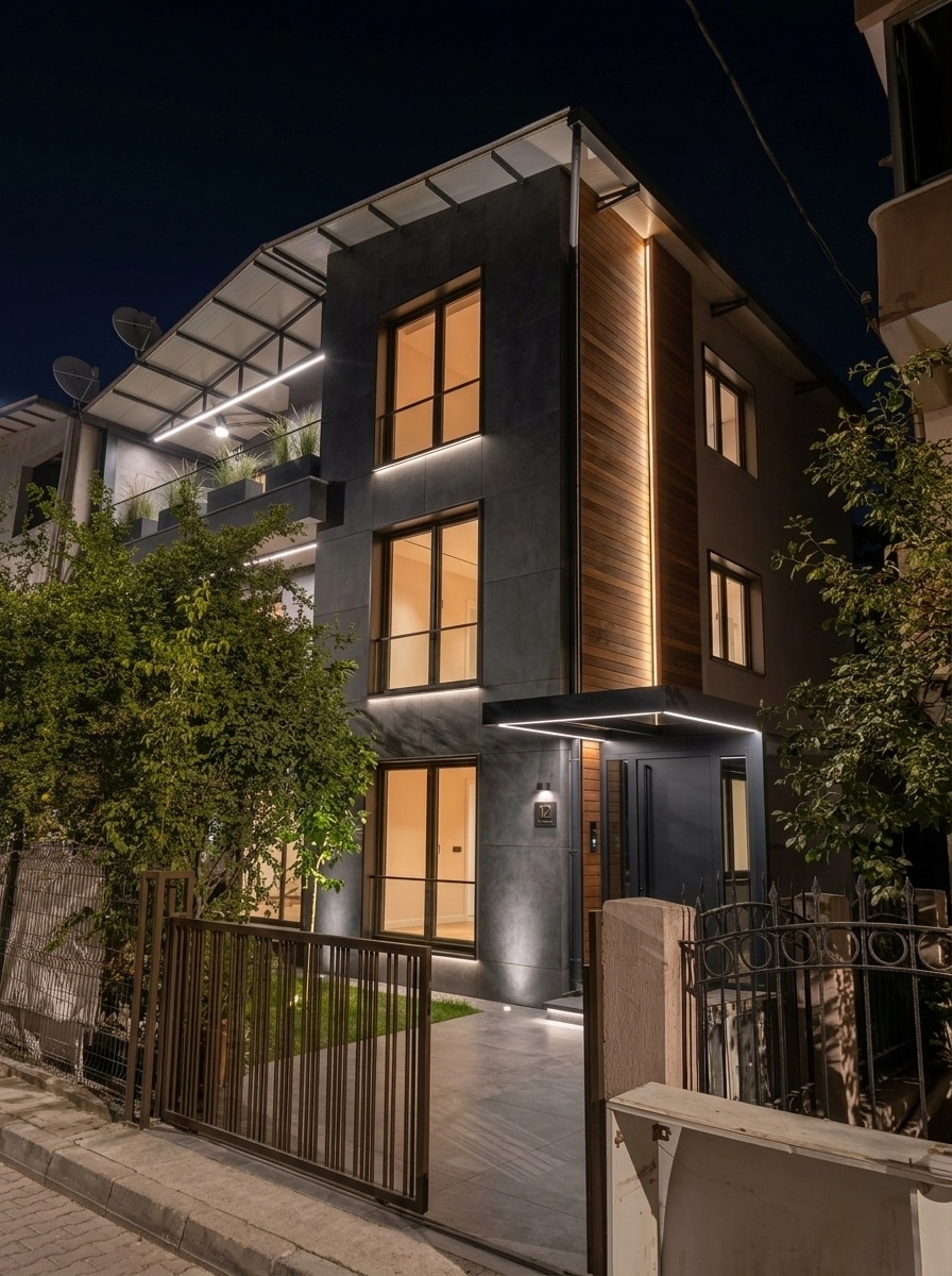 Facade design in Contemporary Facade style — Facade by GenRoom AI