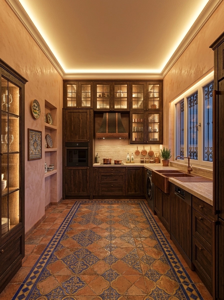 Mediterranean Kitchen design — interior photo by GenRoom AI
