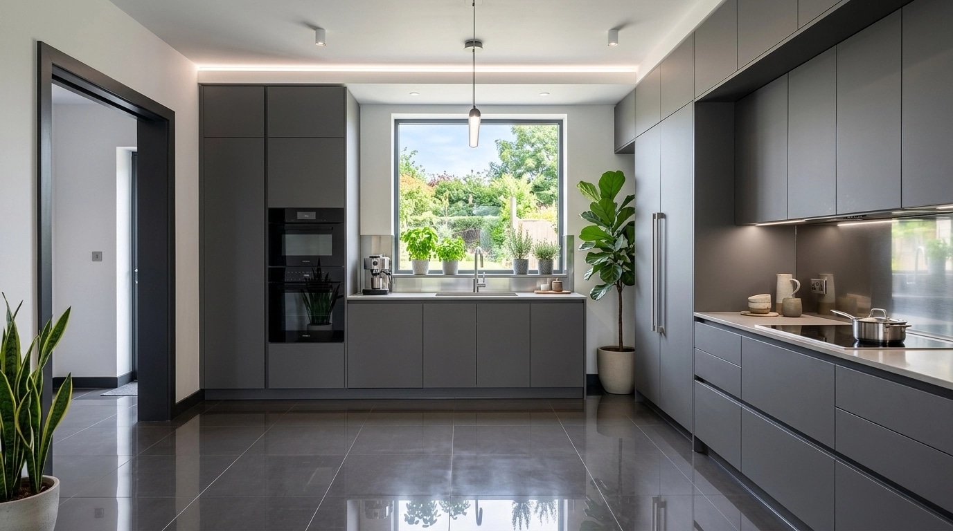 Interior design in Contemporary style — Kitchen by GenRoom AI