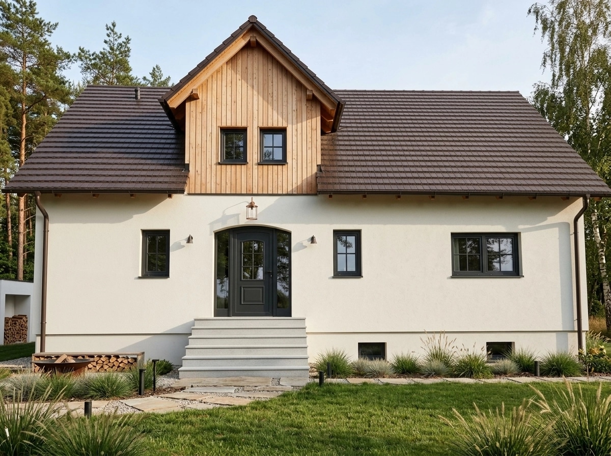 Scandinavian Facade Facade design — facade photo by GenRoom AI