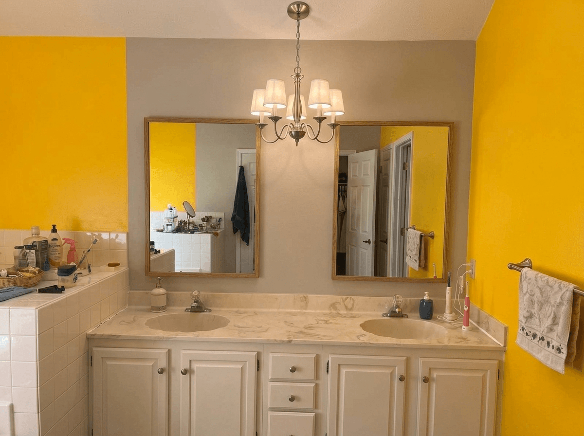 Bathroom interior in no_style style — photo by GenRoom AI