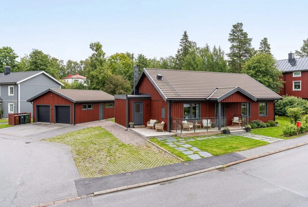 Scandinavian Facade Facade design — facade photo by GenRoom AI
