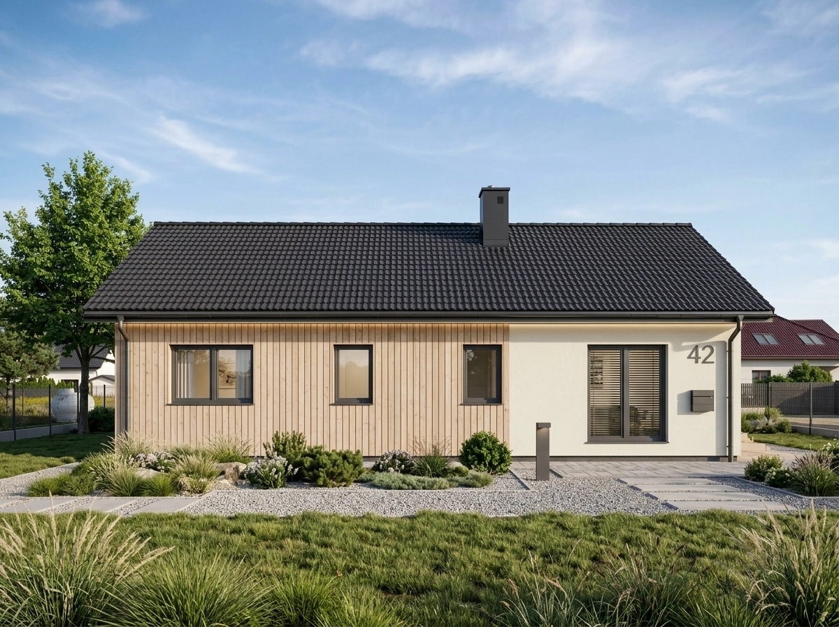 Scandinavian Facade Facade design — facade photo by GenRoom AI