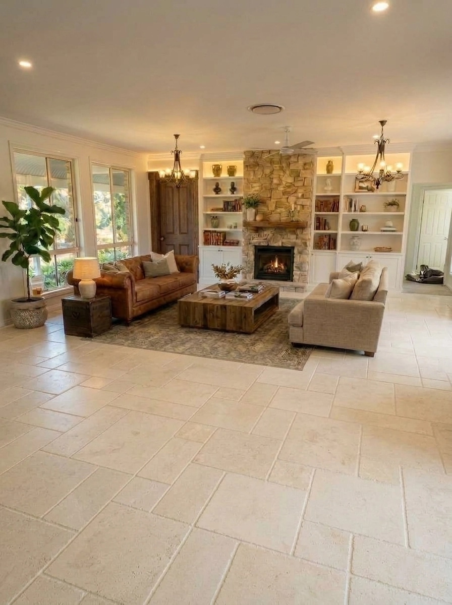 Modern Farmhouse Living Room design — interior photo by GenRoom AI