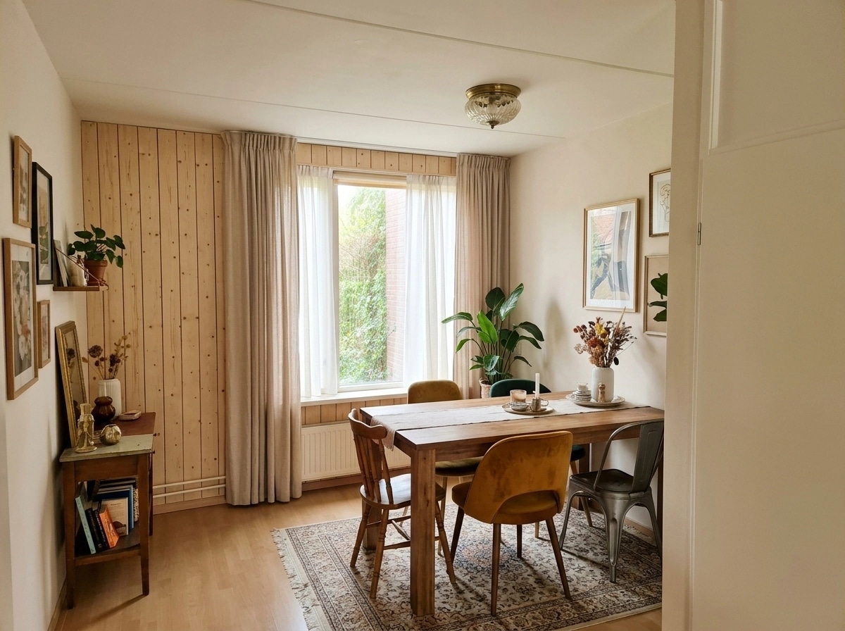 Interior design in Eclectic style — dining_room by GenRoom AI