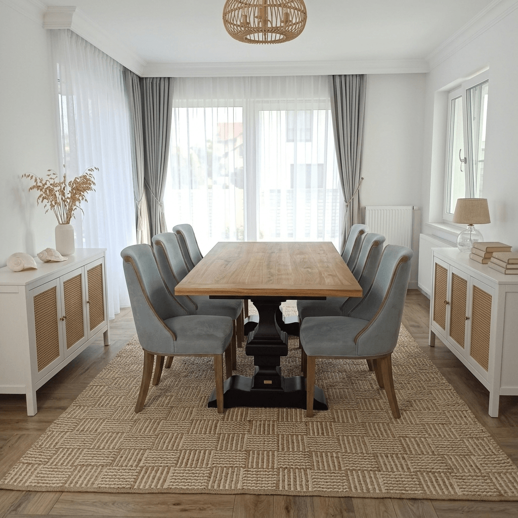 التصميم الداخلي بنمط Coastal / Hamptons — dining_room من GenRoom AI