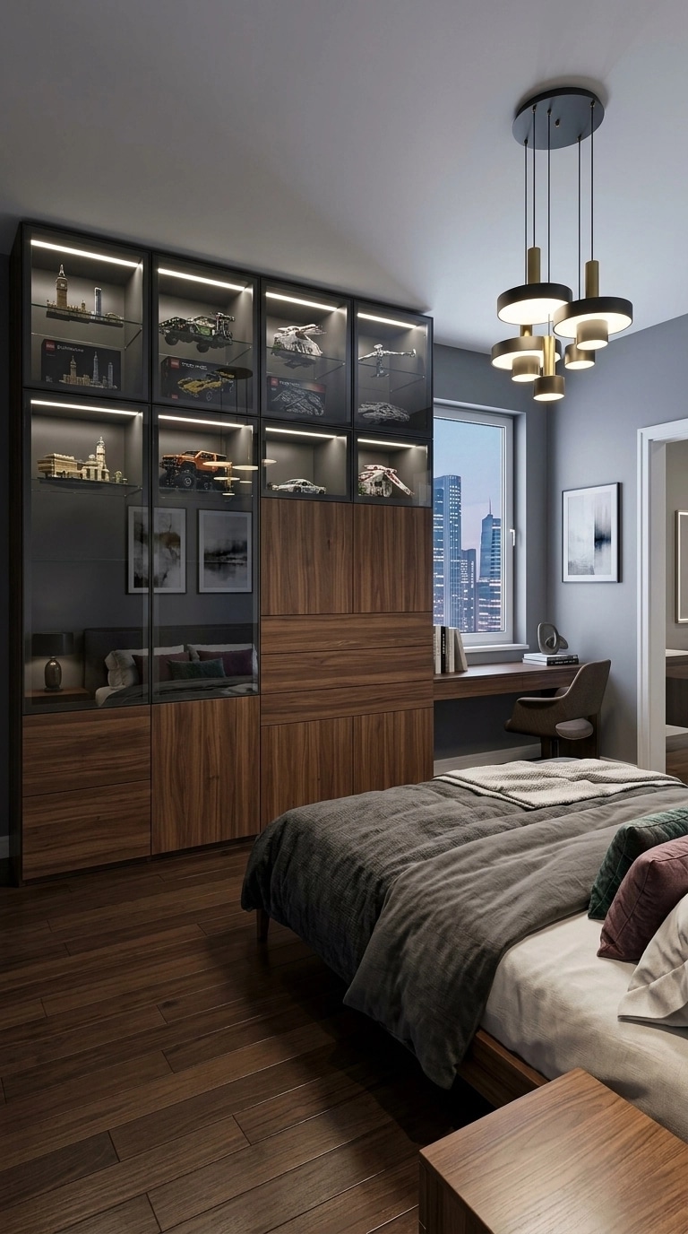 Contemporary Bedroom design — interior photo by GenRoom AI