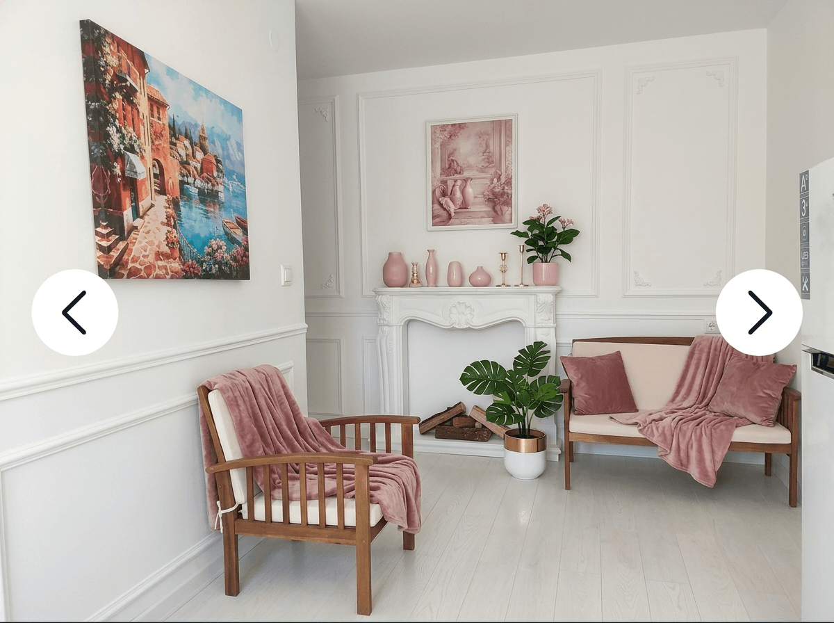 Neoclassic Hallway design — interior photo by GenRoom AI