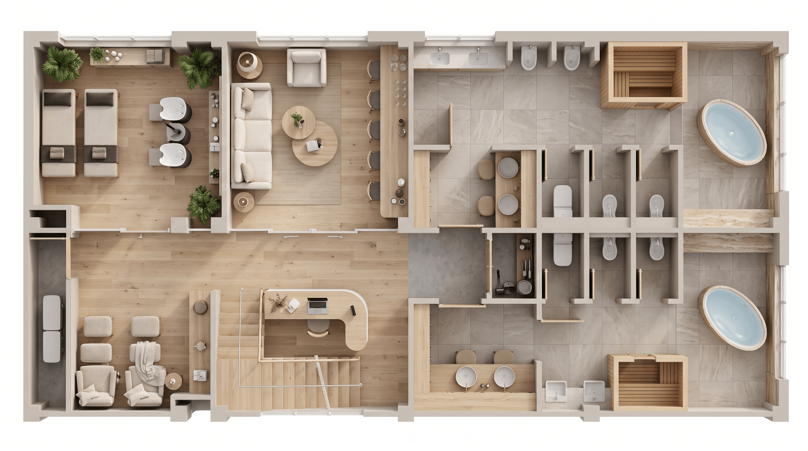 Interior design in Scandinavian style — Living Room by GenRoom AI