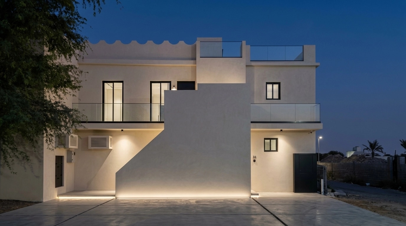 Minimalist Facade Facade design — facade photo by GenRoom AI