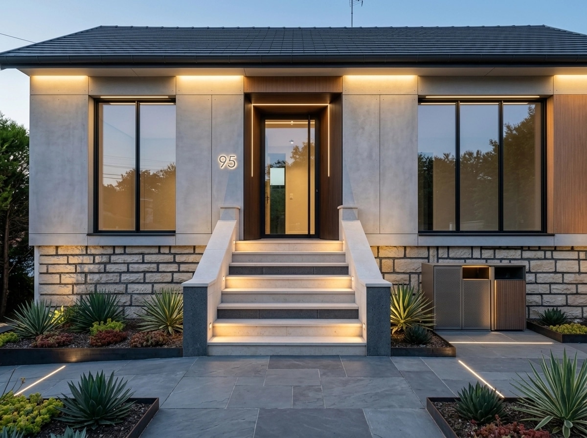 Contemporary Facade Facade design — facade photo by GenRoom AI