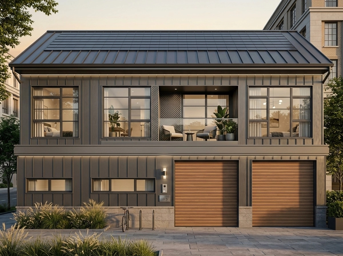 Contemporary Facade Facade design — facade photo by GenRoom AI