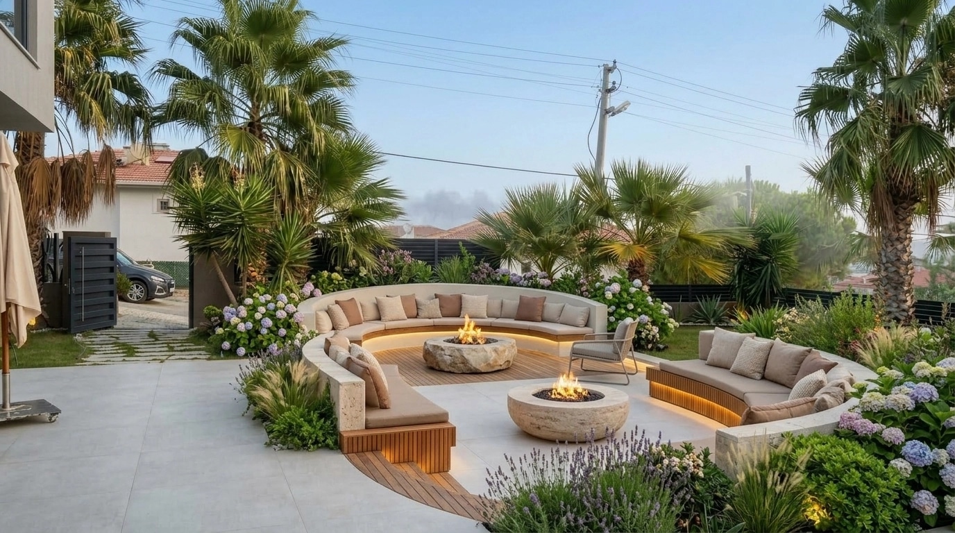 Yard design in no_style style — photo by GenRoom AI