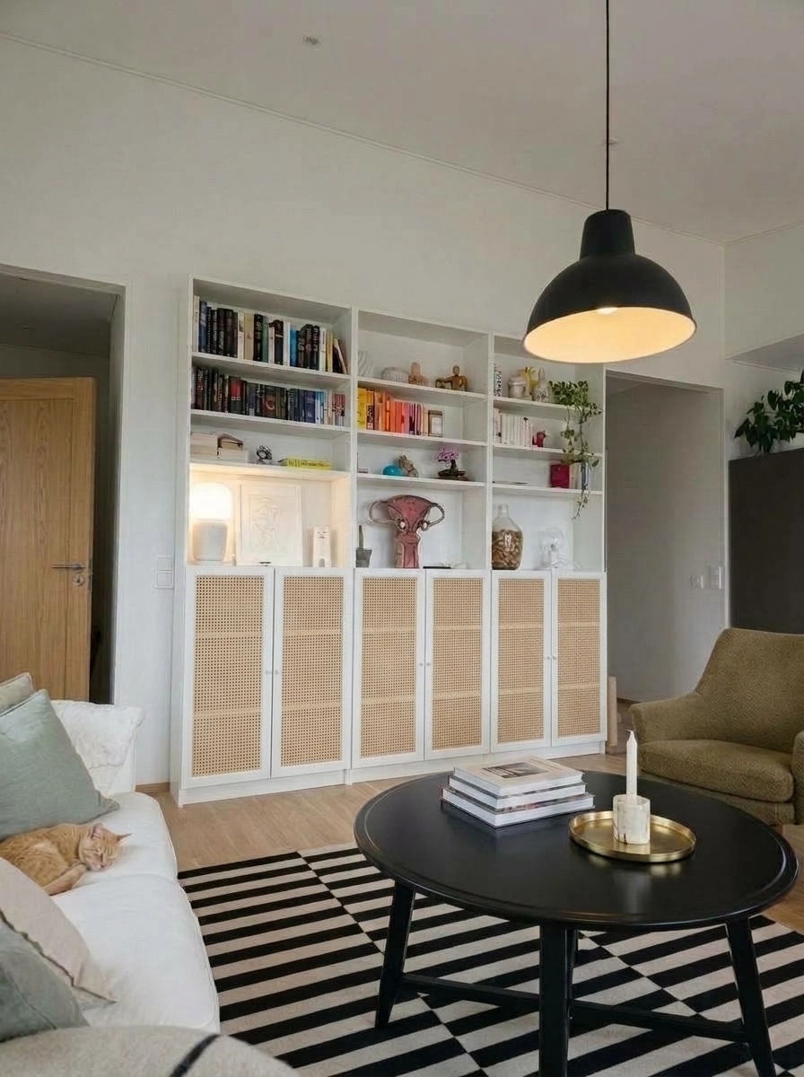 Scandinavian Living Room design — interior photo by GenRoom AI