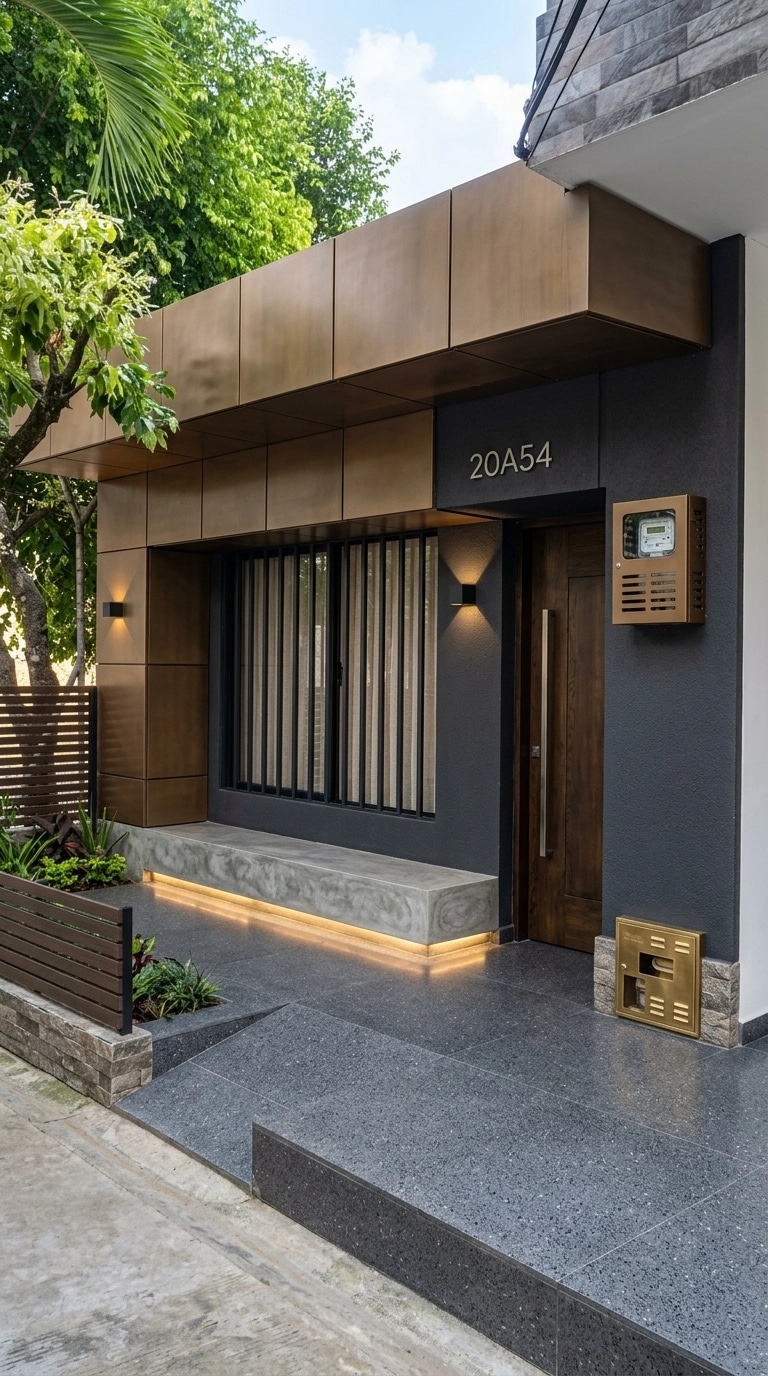 Contemporary Facade Facade design — facade photo by GenRoom AI