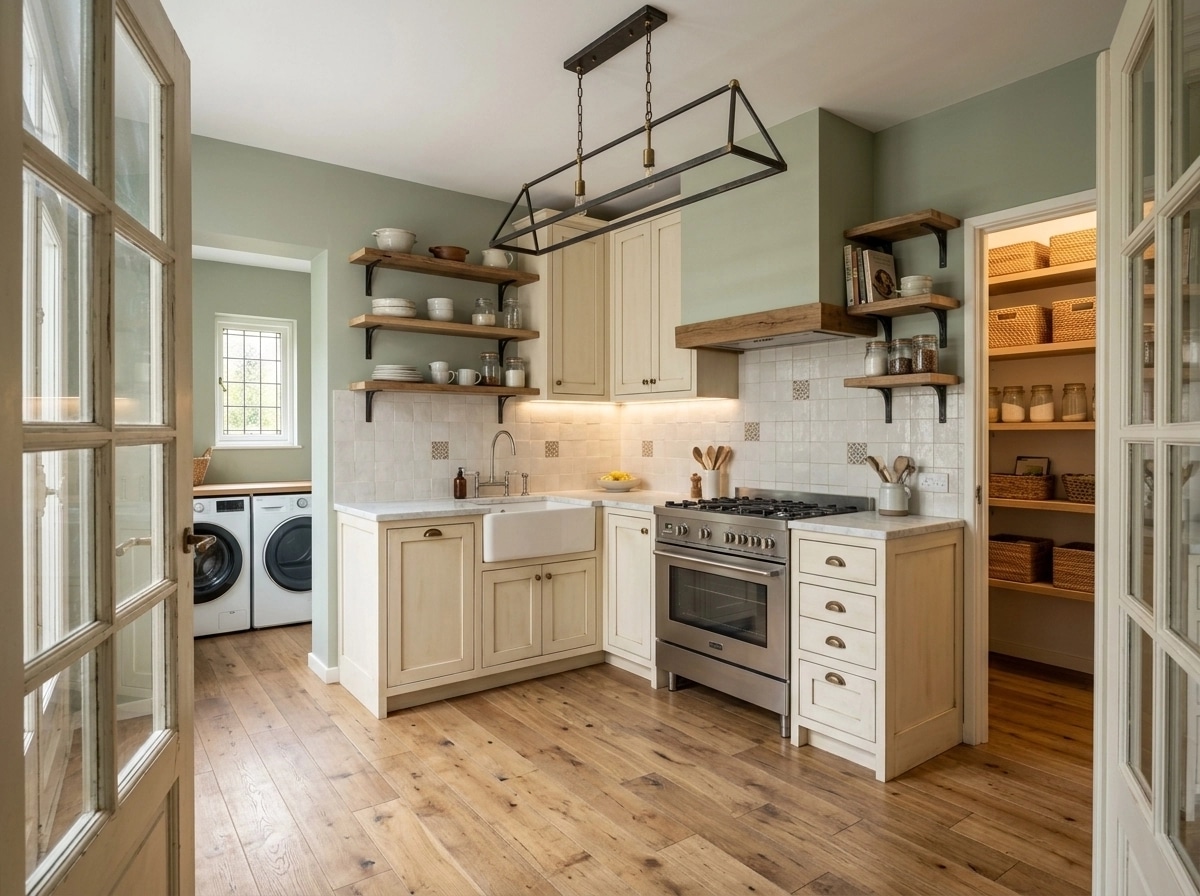 Modern Farmhouse Kitchen design — interior photo by GenRoom AI