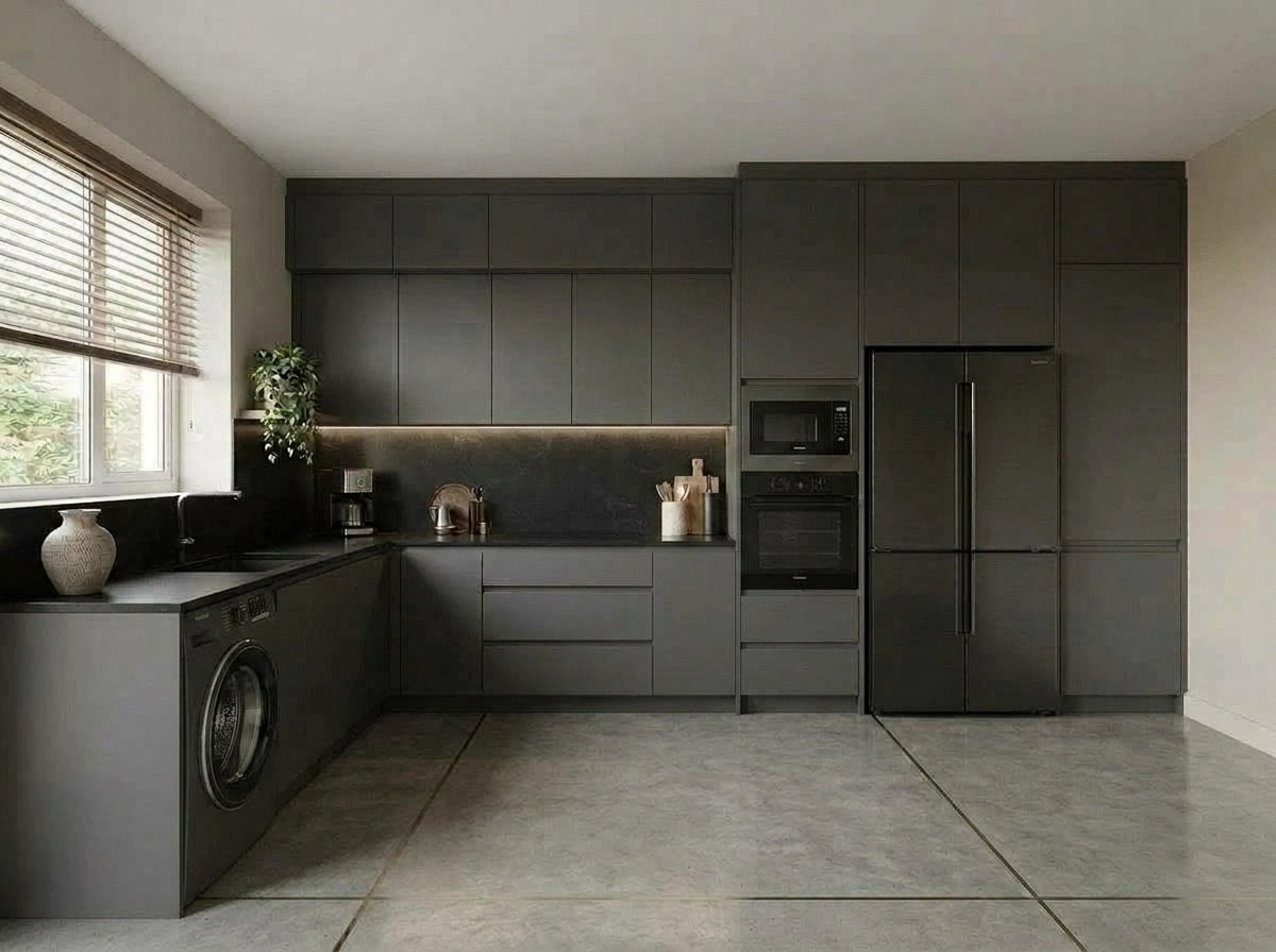 Kitchen interior in Contemporary style — photo by GenRoom AI