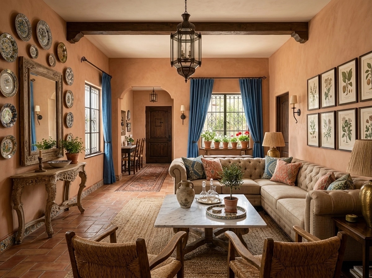 Interior design in Mediterranean style — Living Room by GenRoom AI