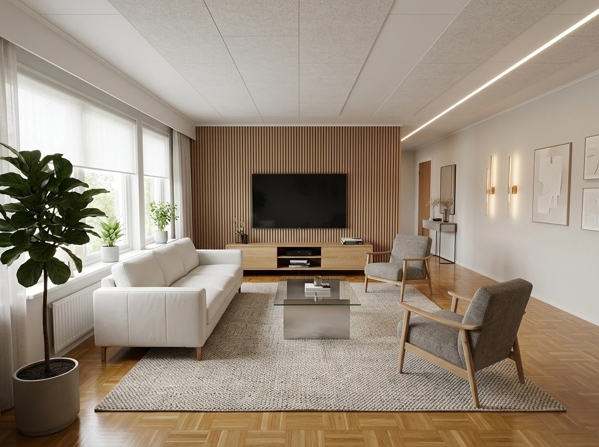 Scandinavian Living Room design — interior photo by GenRoom AI