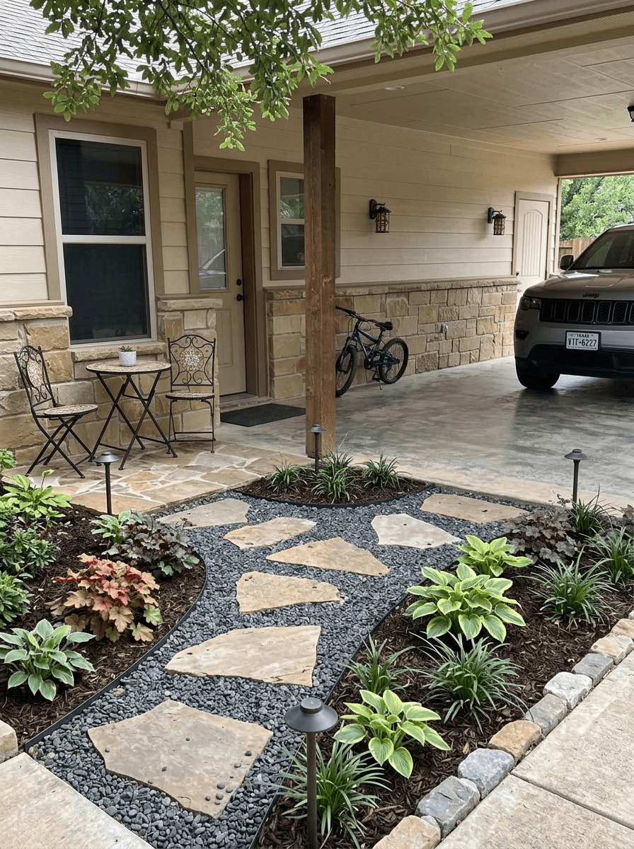 Yard design in no_style style — photo by GenRoom AI