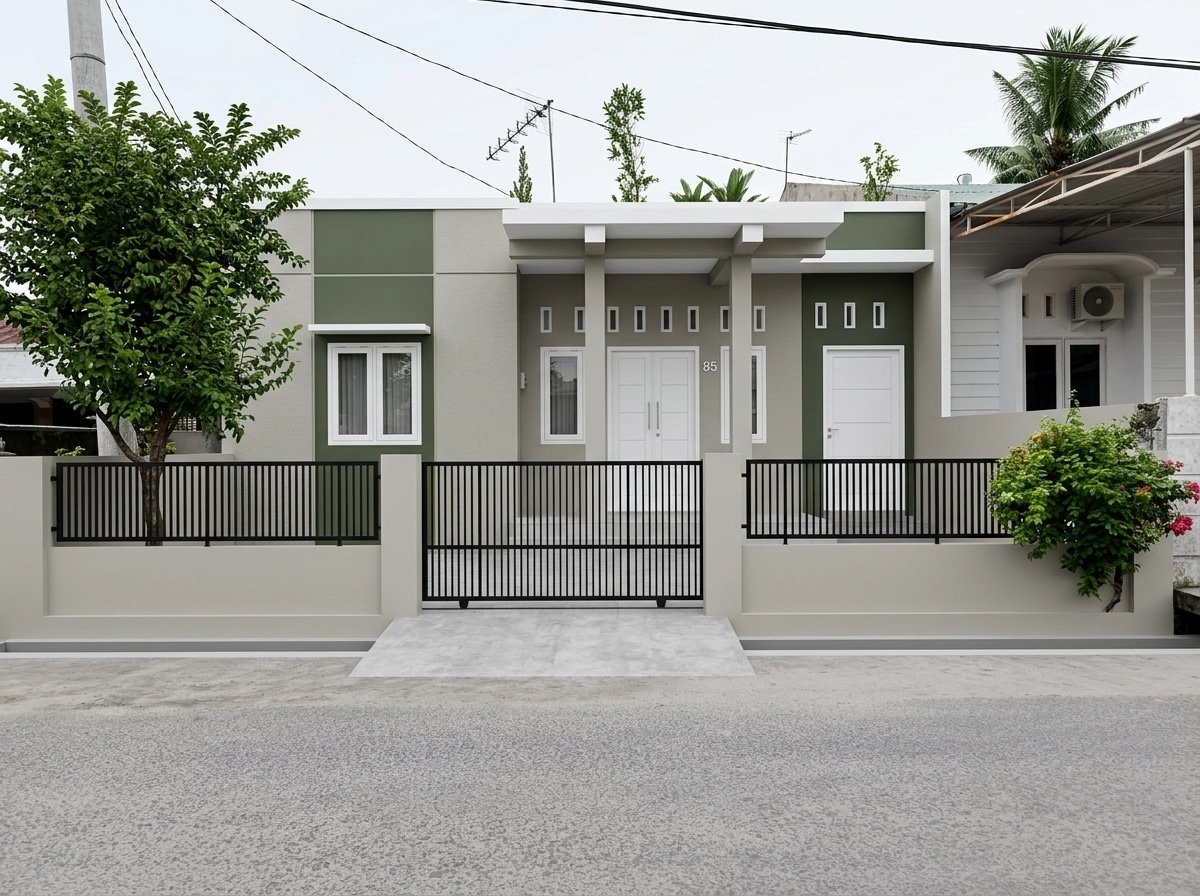 Minimalist Facade Facade design — facade photo by GenRoom AI