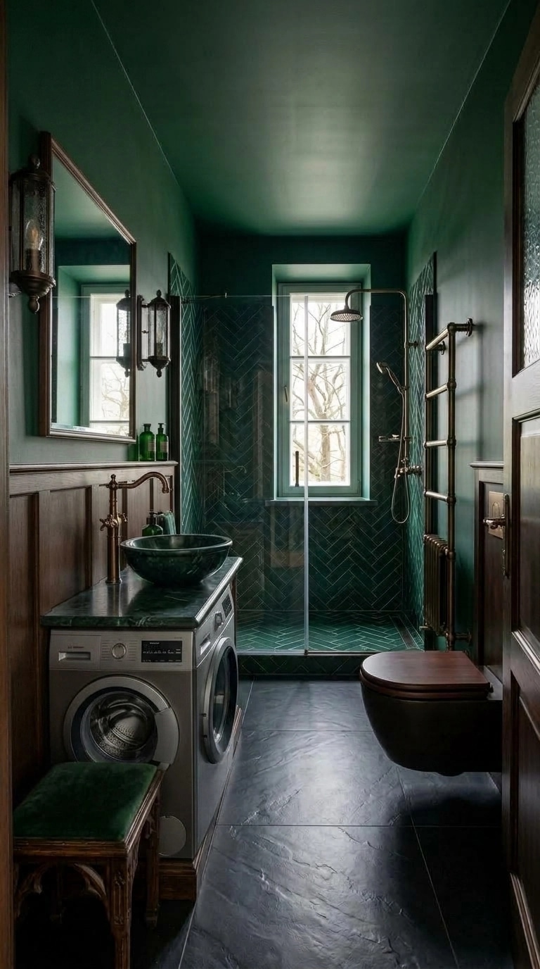 Bathroom interior in Classic style — photo by GenRoom AI