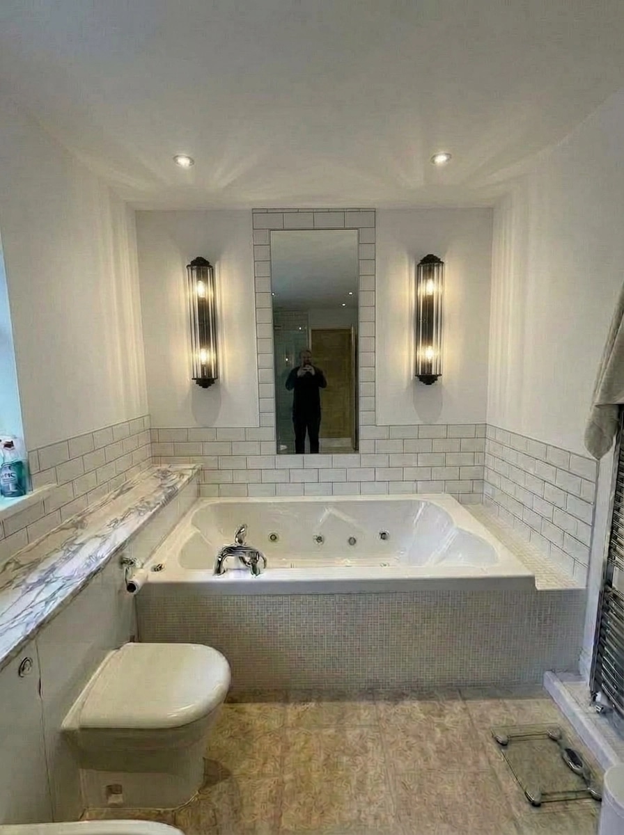 Bathroom interior in no_style style — photo by GenRoom AI