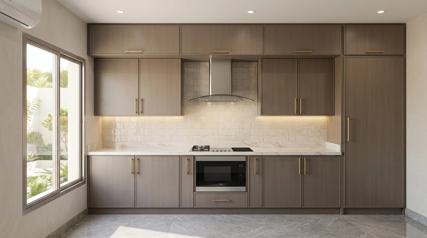 Kitchen interior in no_style style — photo by GenRoom AI
