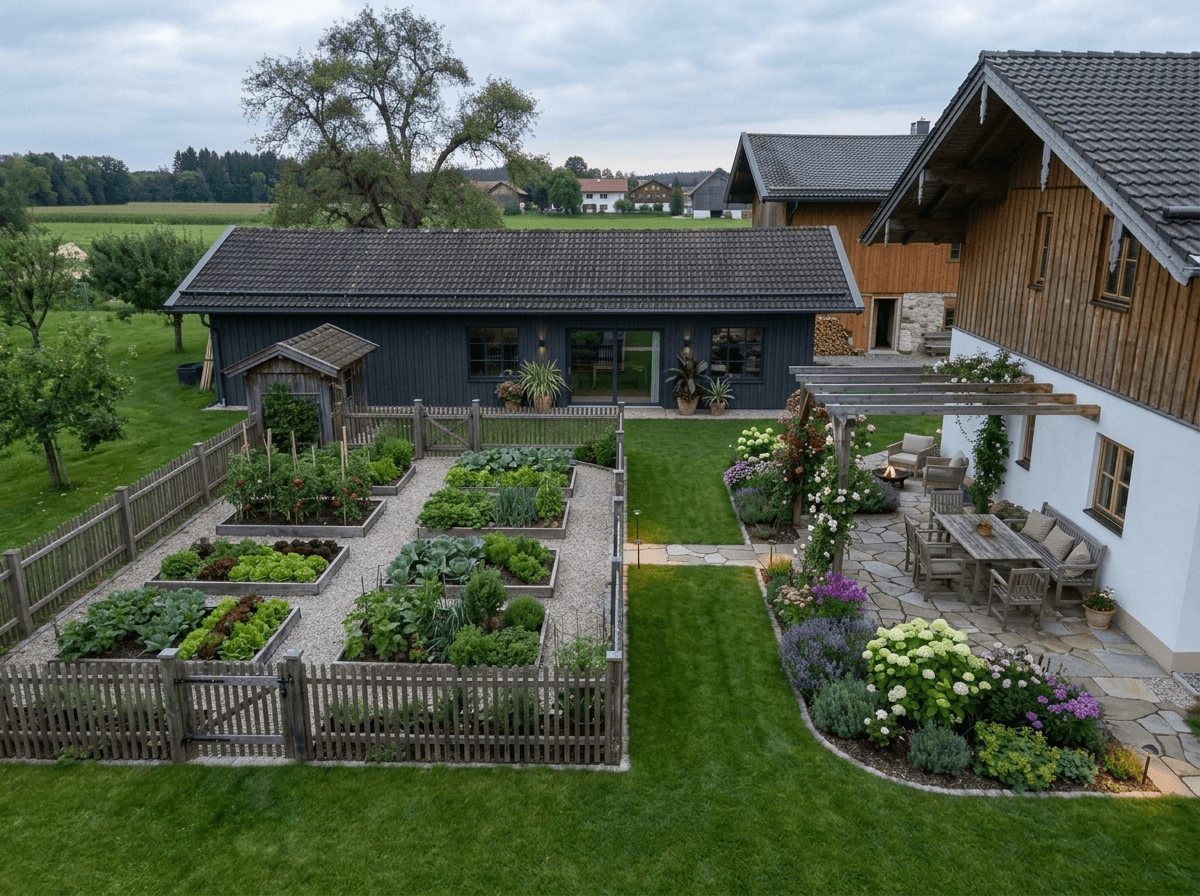 Yard design in no_style style — photo by GenRoom AI