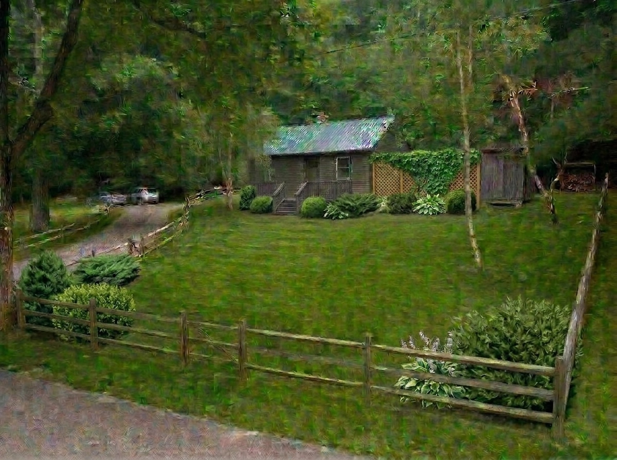 Landscape design in Scandinavian Garden style — Yard by GenRoom AI