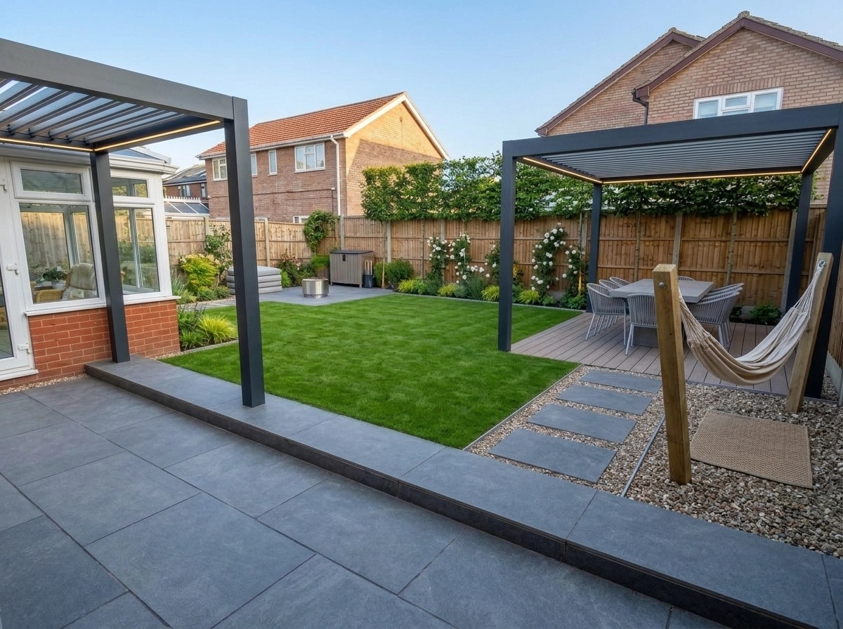 Contemporary Yard Yard design — yard photo by GenRoom AI