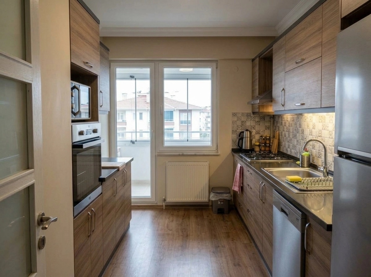 Kitchen interior in no_style style — photo by GenRoom AI