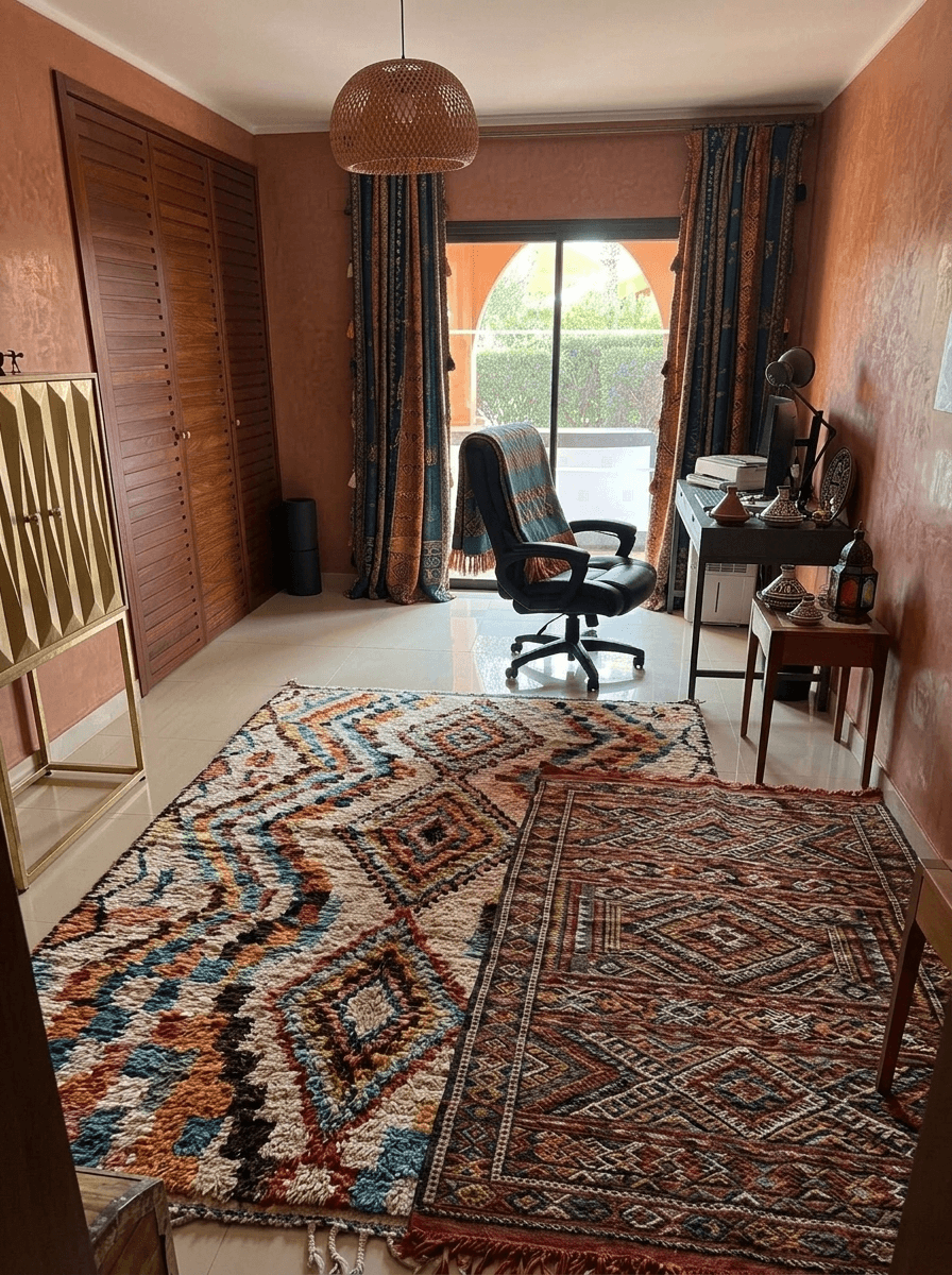 Interior design in Mediterranean style — home_office by GenRoom AI
