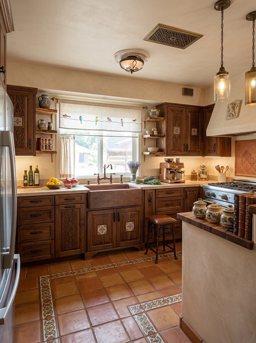 Interior design in Mediterranean style — Kitchen by GenRoom AI