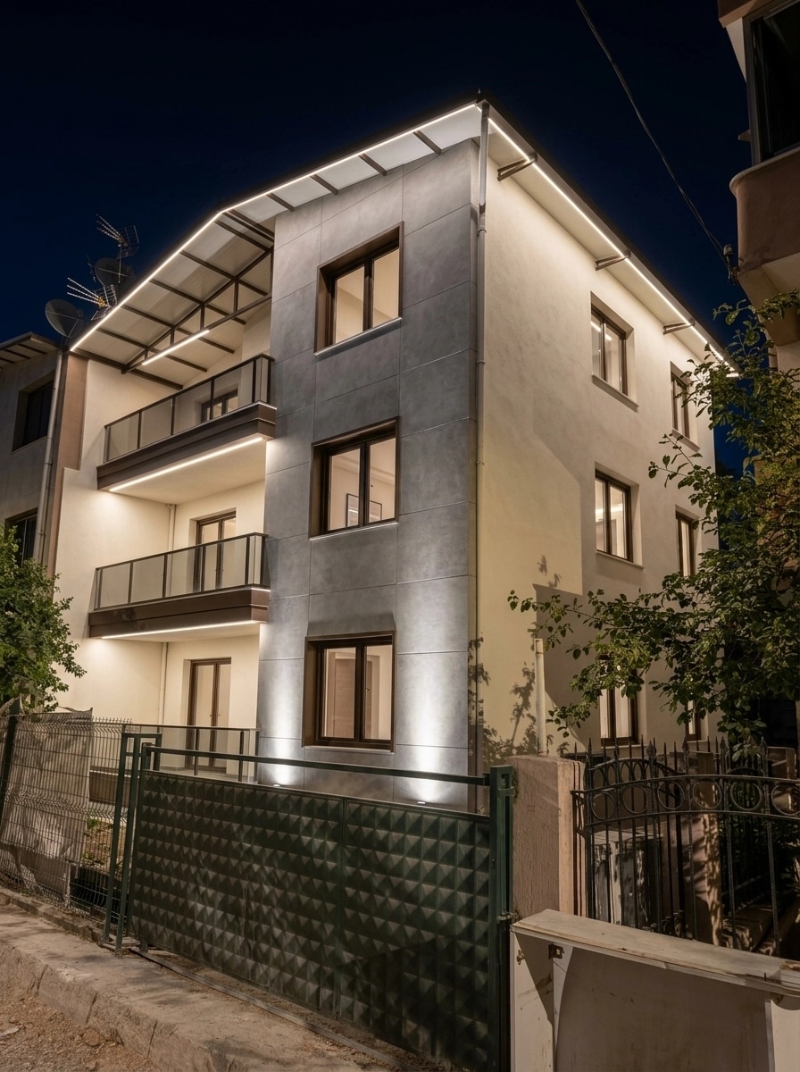 Facade design in Contemporary Facade style — Facade by GenRoom AI