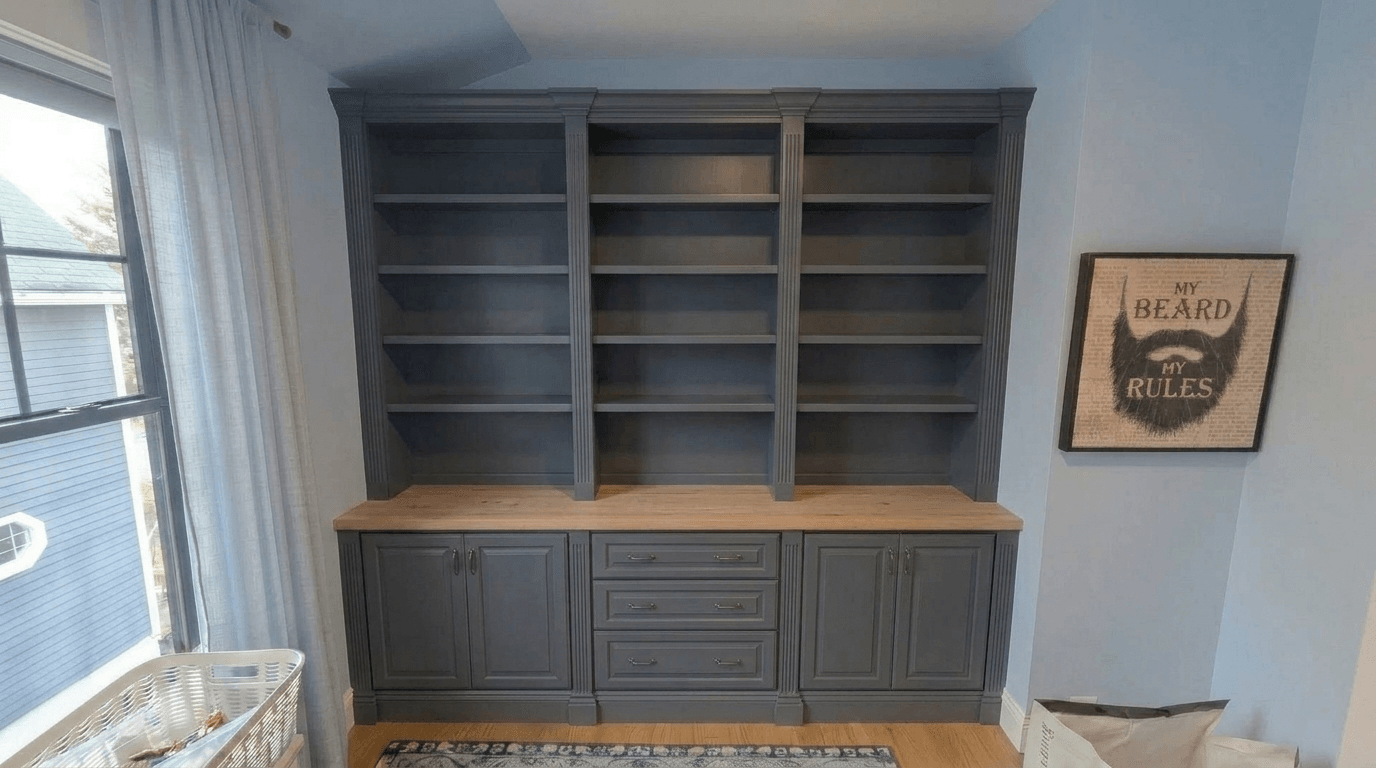 Interior design in Classic style — home_office by GenRoom AI