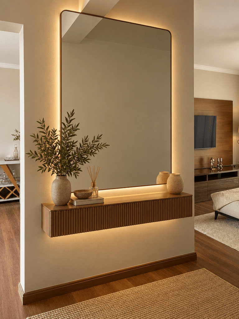 Hallway interior in no_style style — photo by GenRoom AI
