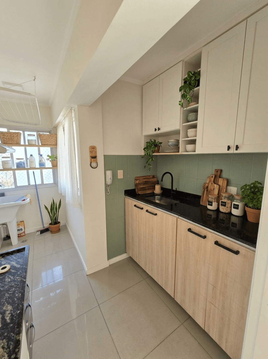 Kitchen interior in no_style style — photo by GenRoom AI