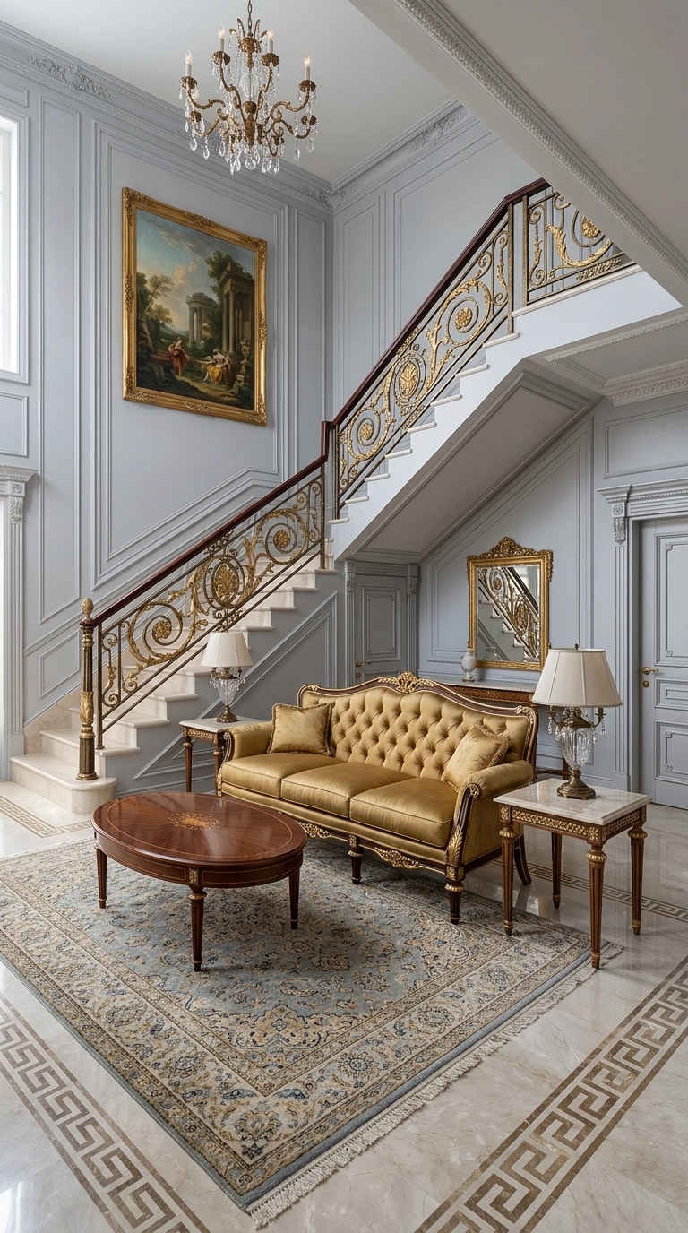 Neoclassic Bedroom design — interior photo by GenRoom AI