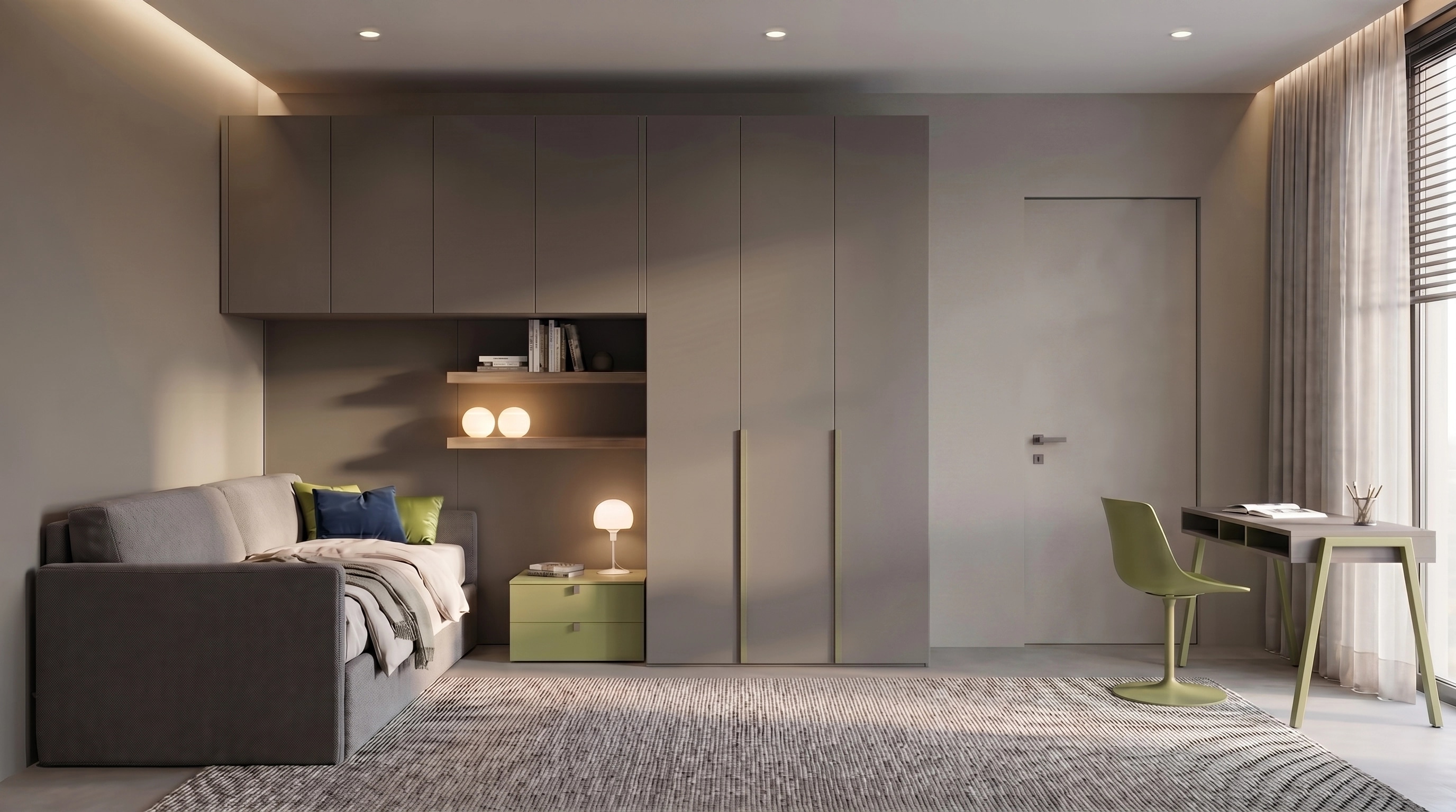 Interior design in Contemporary style — Kids Room by GenRoom AI
