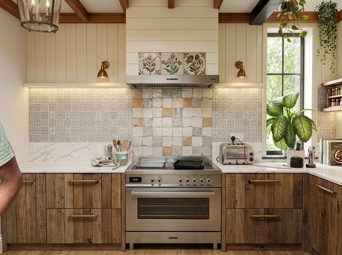 Modern Farmhouse Kitchen design — interior photo by GenRoom AI