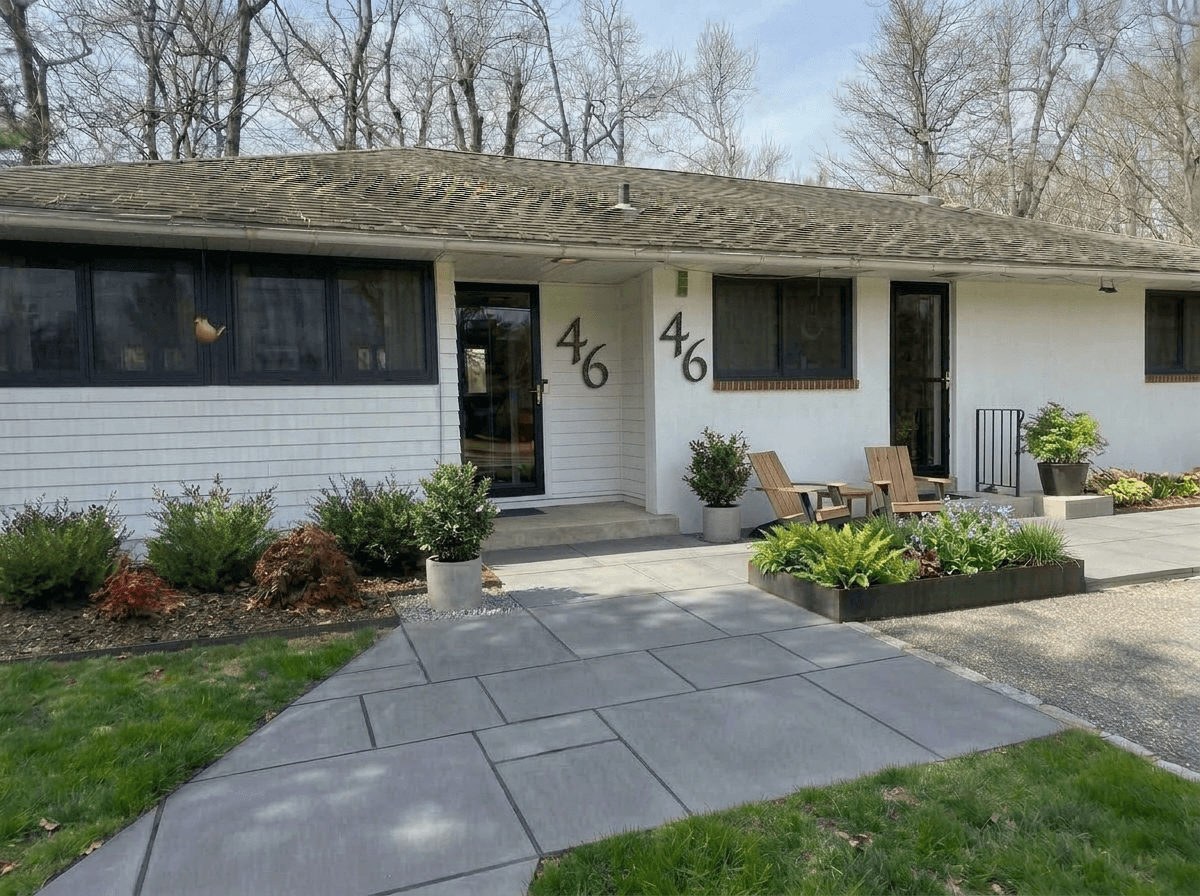 Yard design in no_style style — photo by GenRoom AI