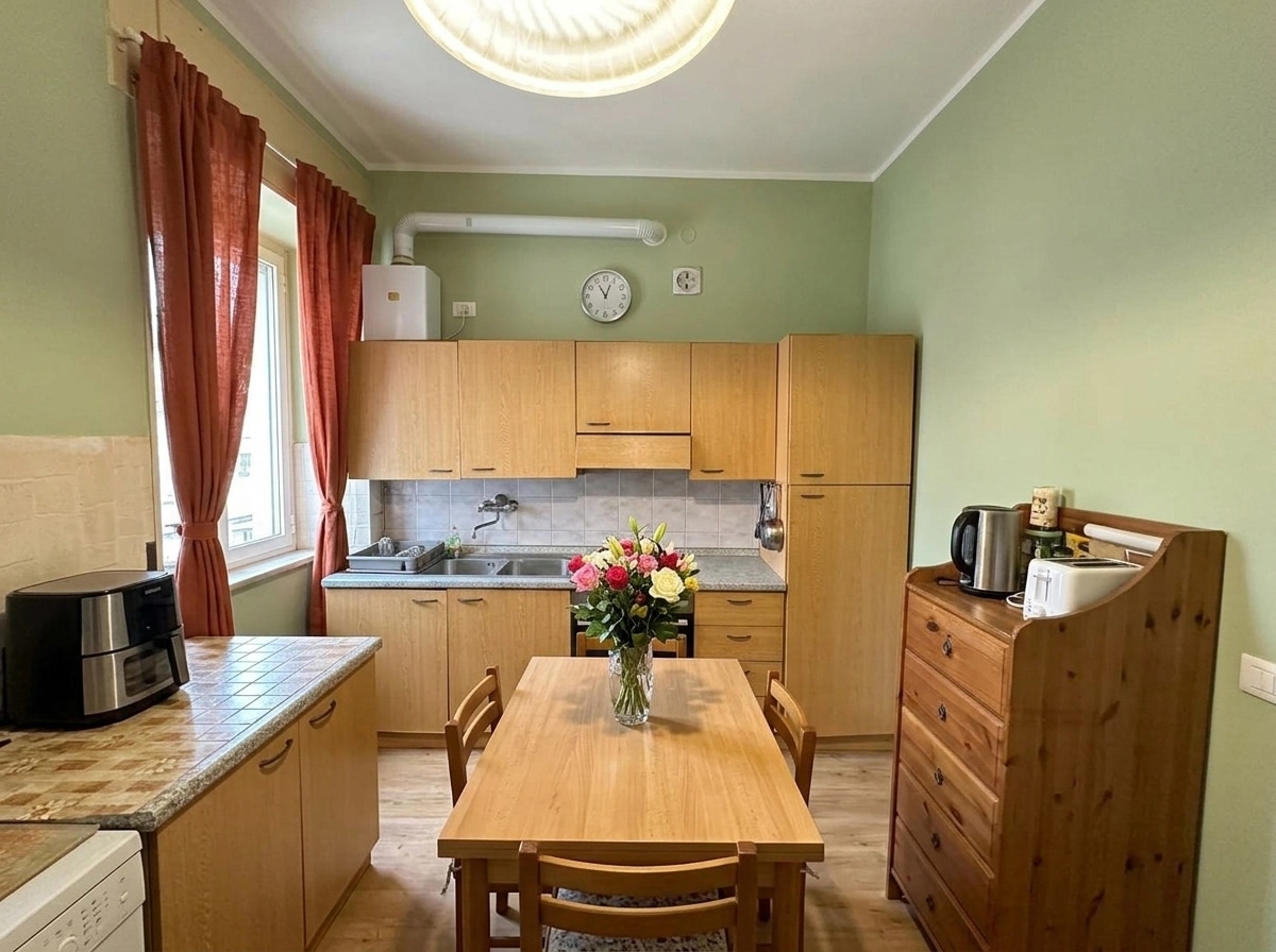 Kitchen interior in no_style style — photo by GenRoom AI
