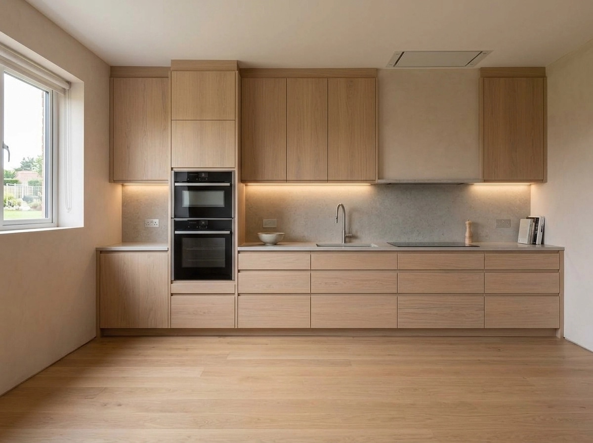 Minimalism Kitchen design — interior photo by GenRoom AI