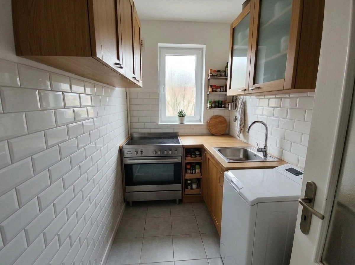 Kitchen interior in no_style style — photo by GenRoom AI