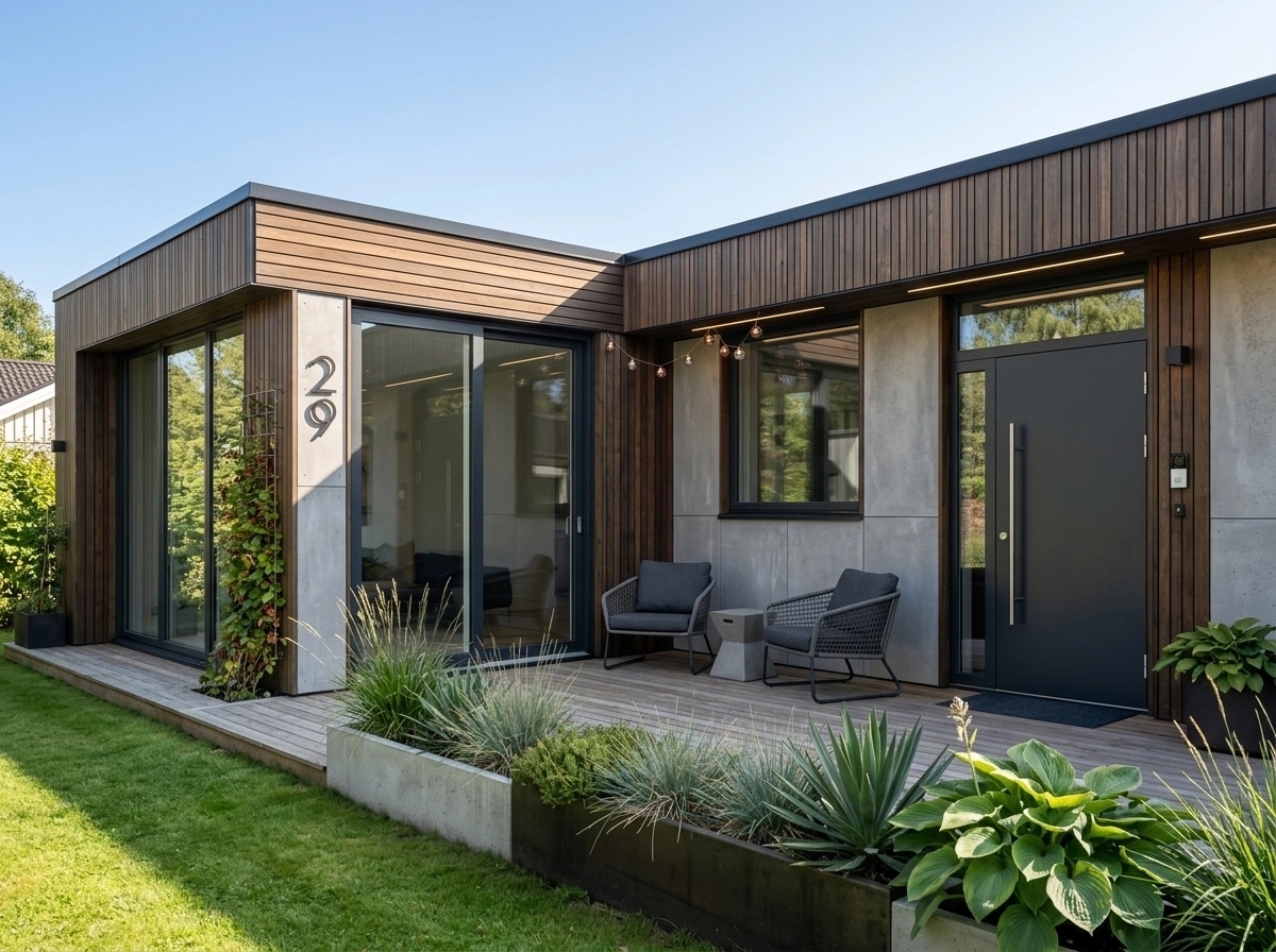 Contemporary Facade Facade design — facade photo by GenRoom AI