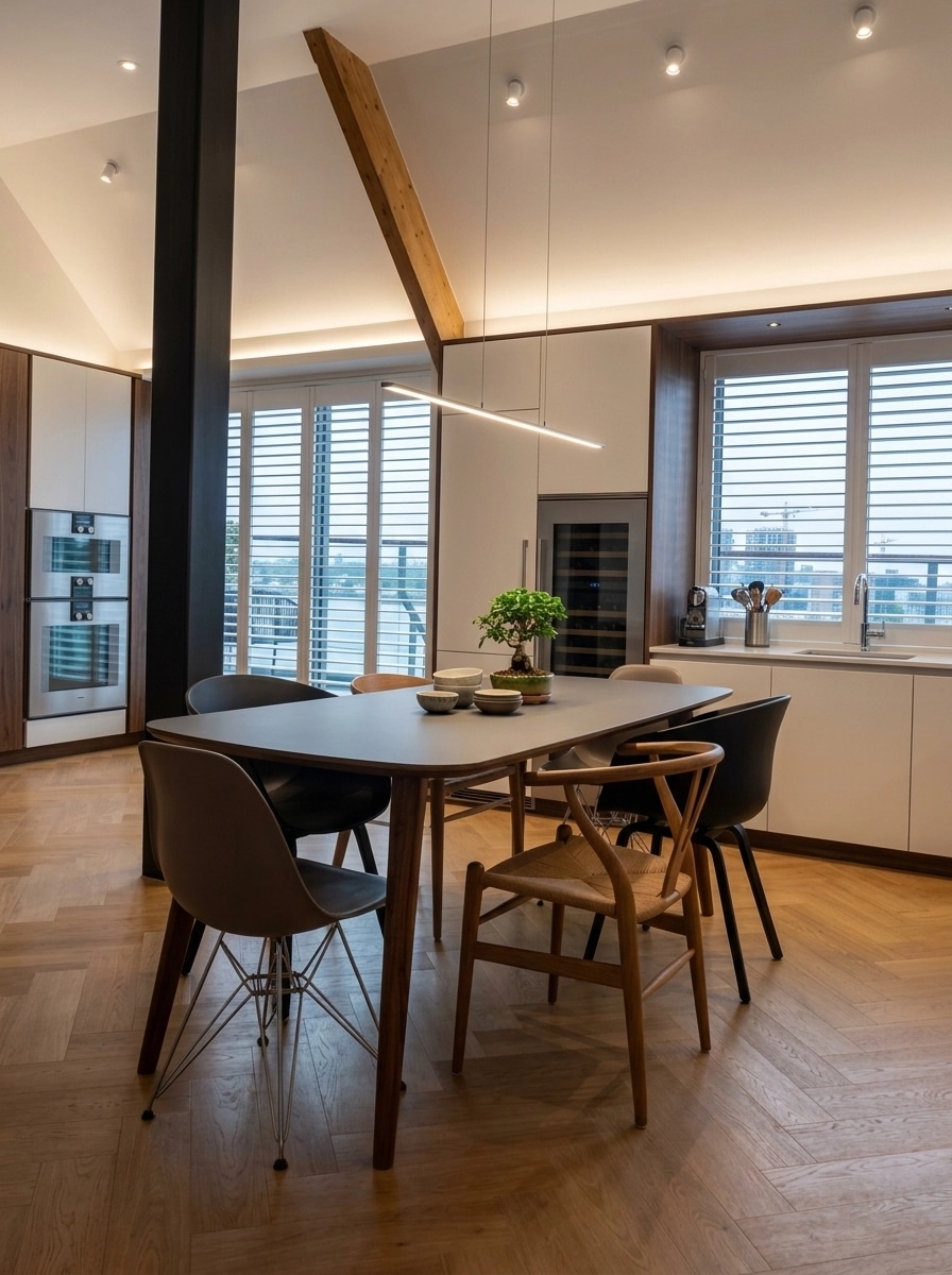 Interior design in Contemporary style — Kitchen by GenRoom AI