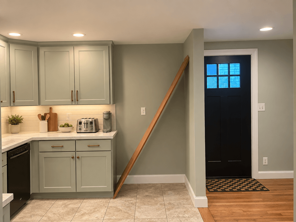 Kitchen interior in no_style style — photo by GenRoom AI