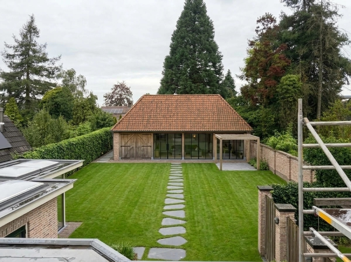 Landscape design in Contemporary Yard style — Yard by GenRoom AI