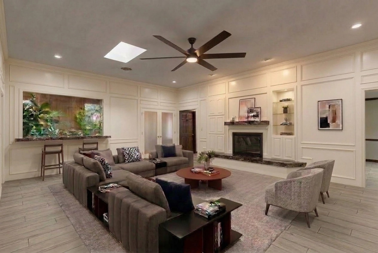 Interior design in Contemporary style — Living Room by GenRoom AI